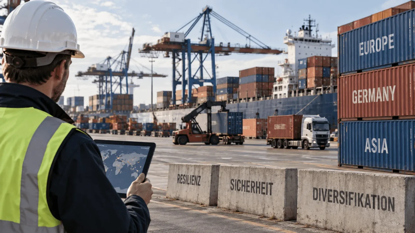 Warum die deutsche Industrie ihre Lieferketten neu ordnet