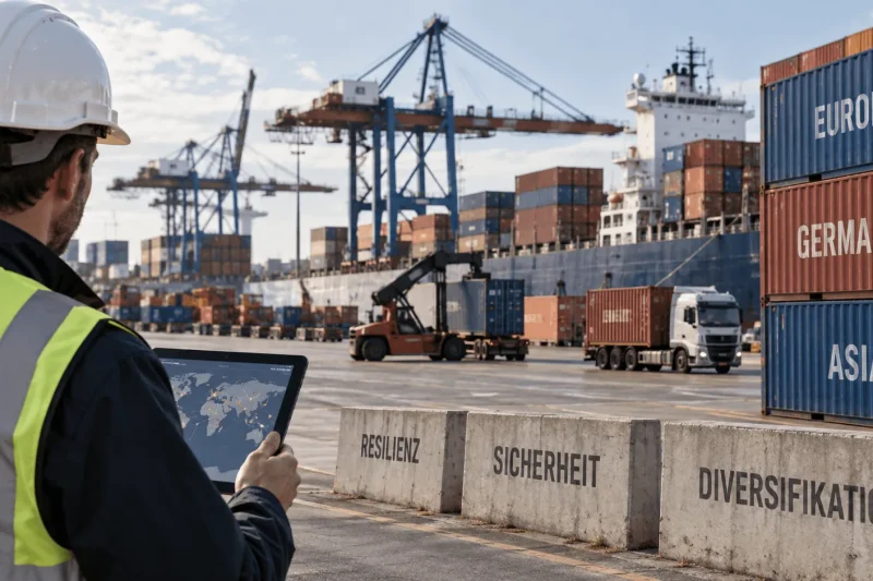 Warum die deutsche Industrie ihre Lieferketten neu ordnet