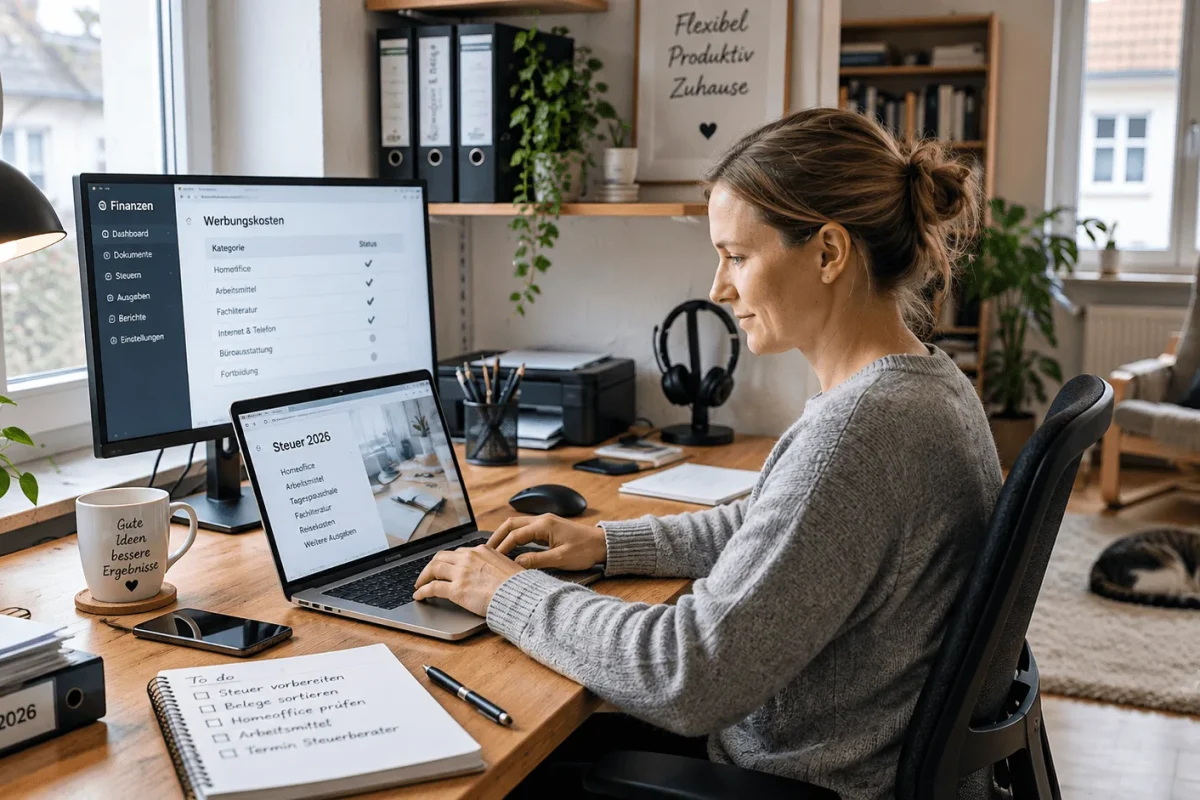 Homeoffice-Kosten absetzen: Was 2026 tatsächlich anerkannt wird