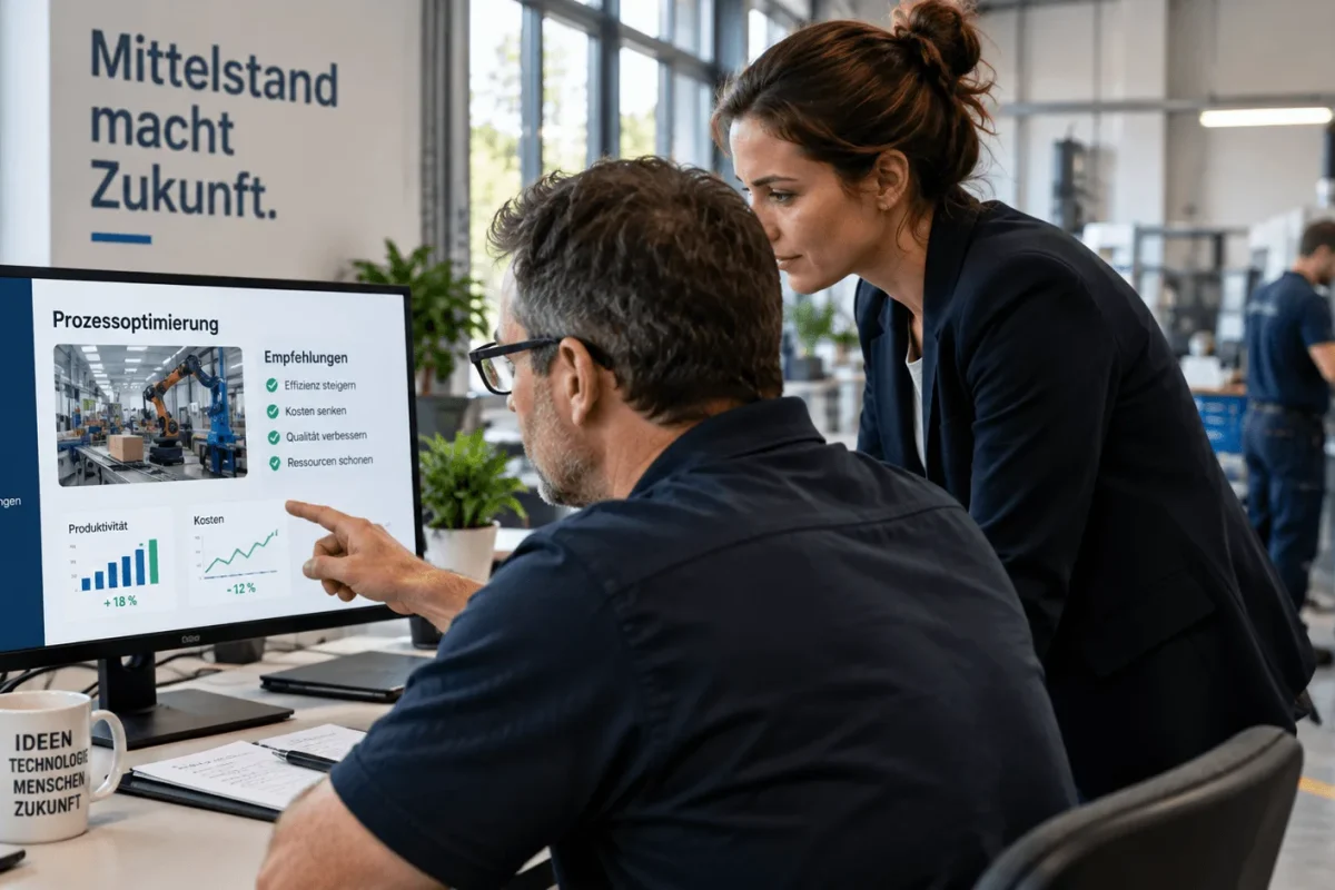 Künstliche Intelligenz im Mittelstand: Zwischen Anspruch und Wirklichkeit