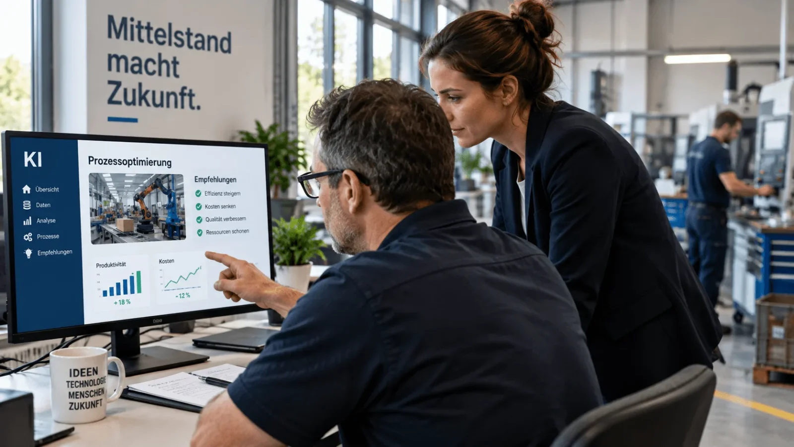 Künstliche Intelligenz im Mittelstand: Zwischen Anspruch und Wirklichkeit